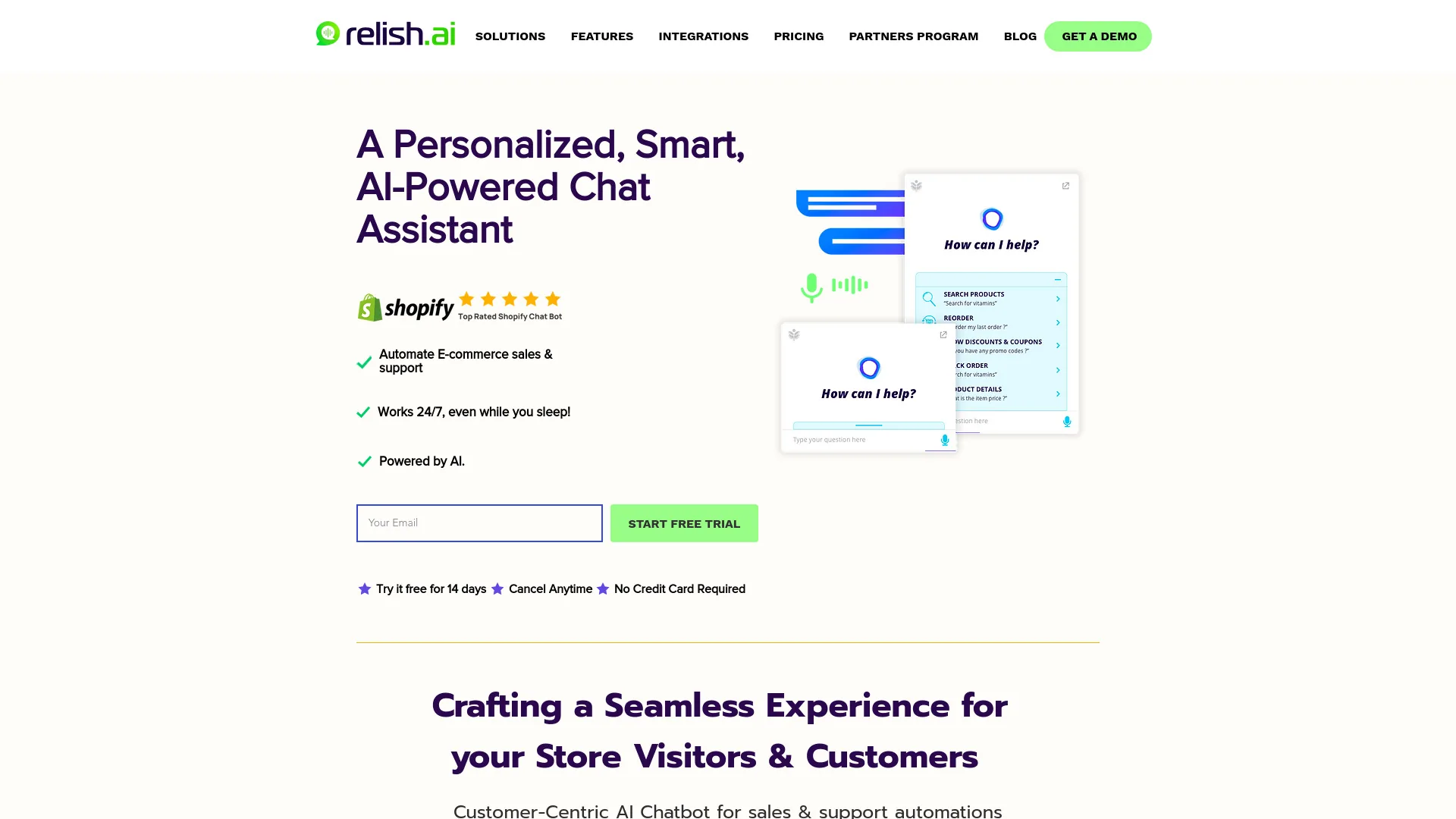 Relish AI screenshot