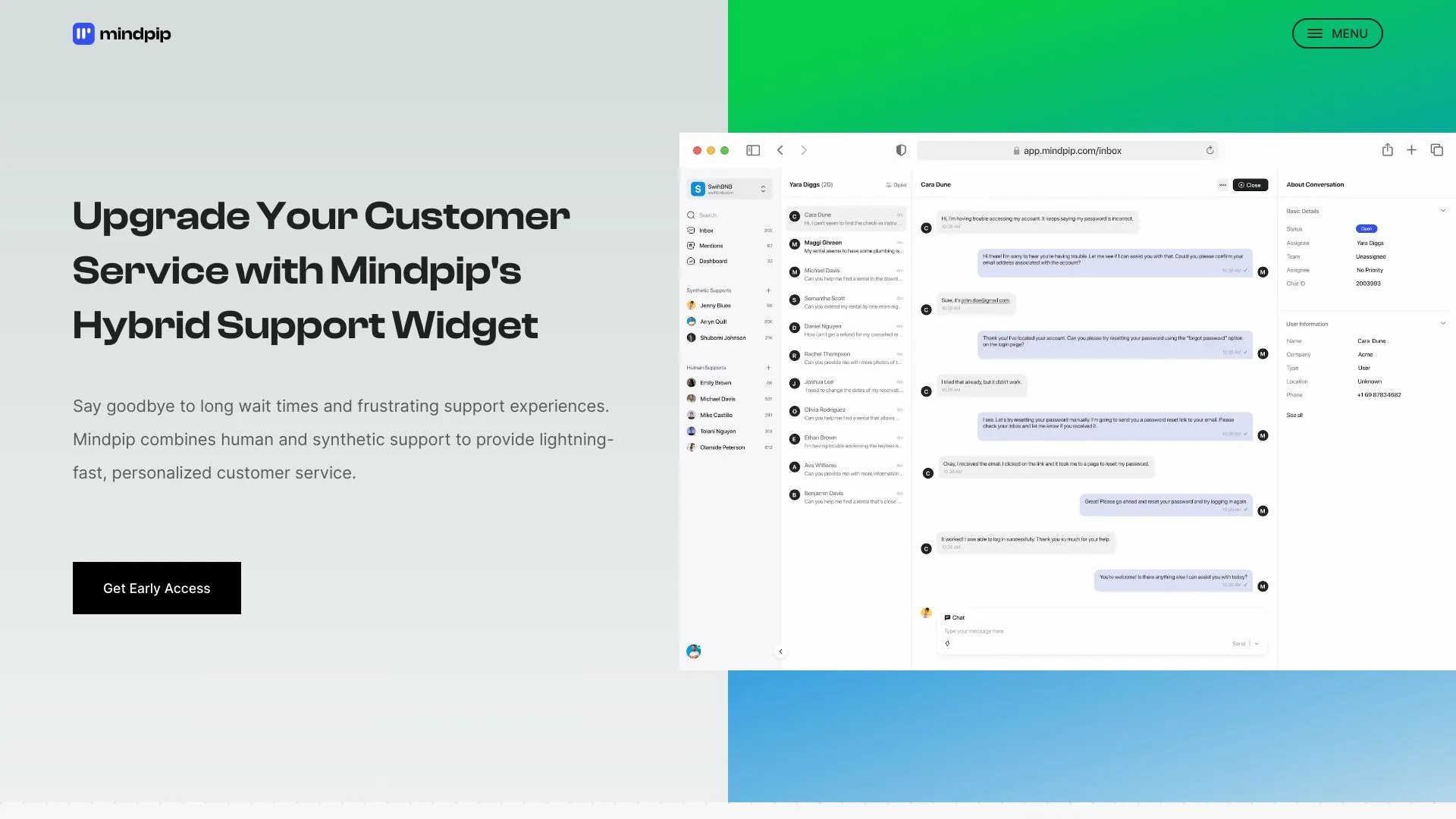 Mindpip screenshot