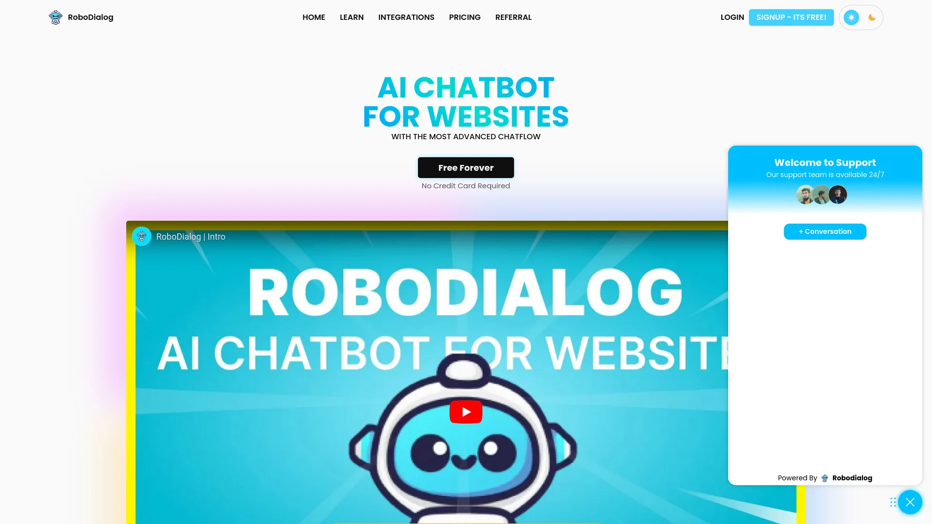 RoboDialog screenshot
