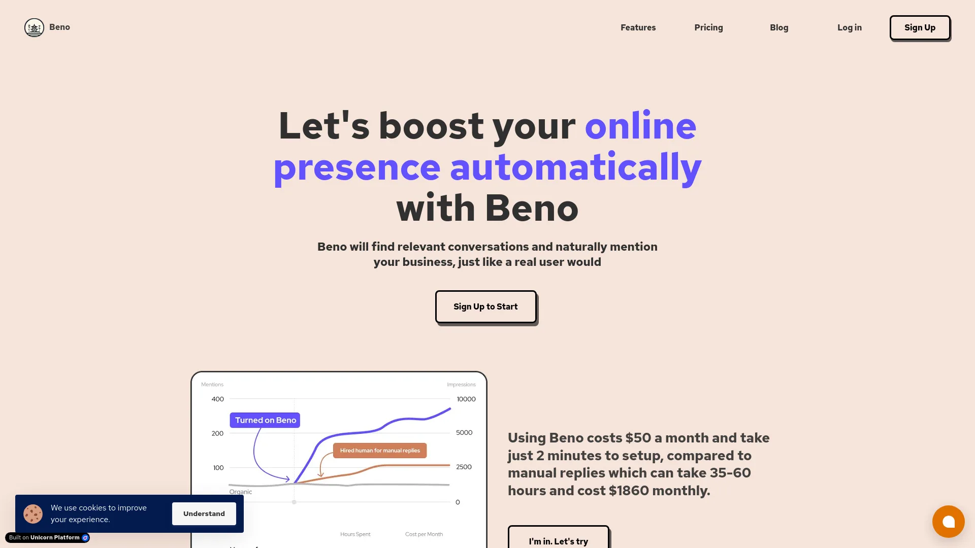 Beno screenshot