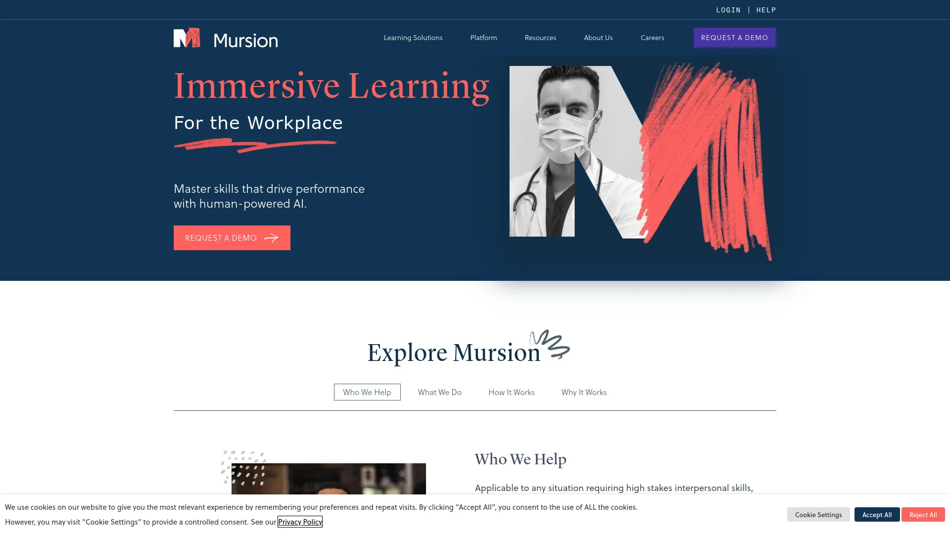 Mursion screenshot