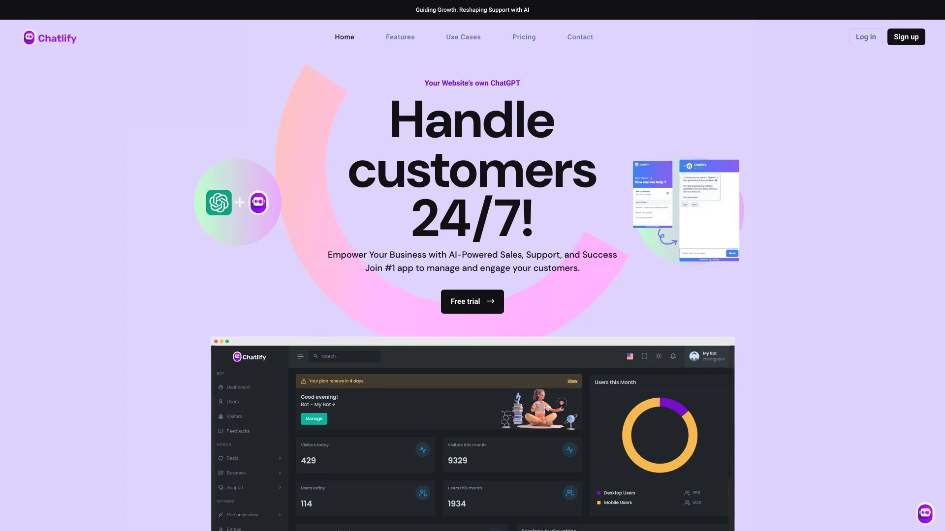 Chatlify screenshot