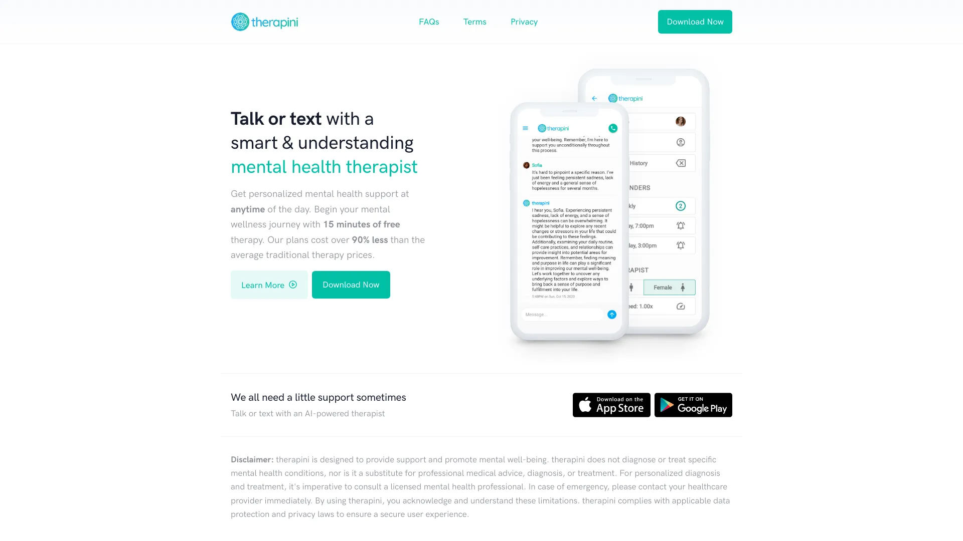 therapini screenshot