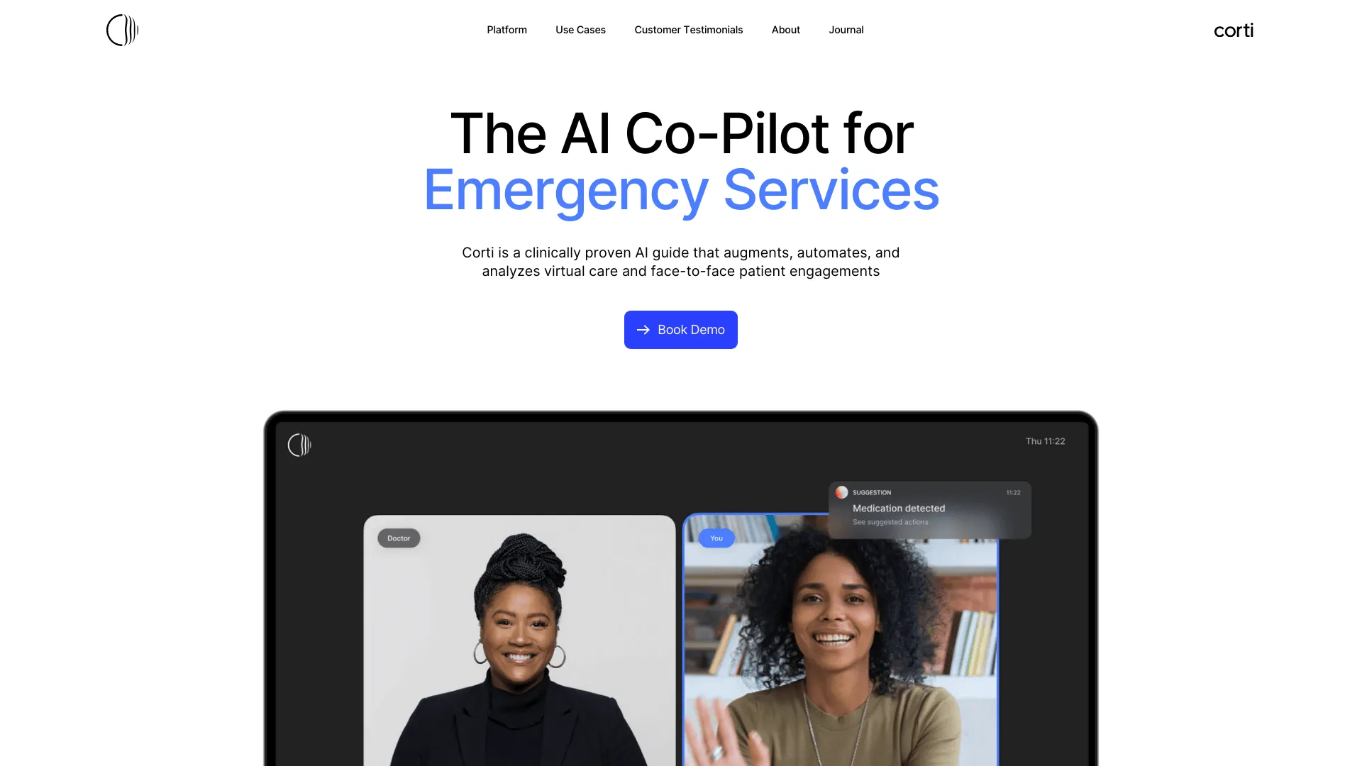 Corti - AI for Patient Consultations screenshot