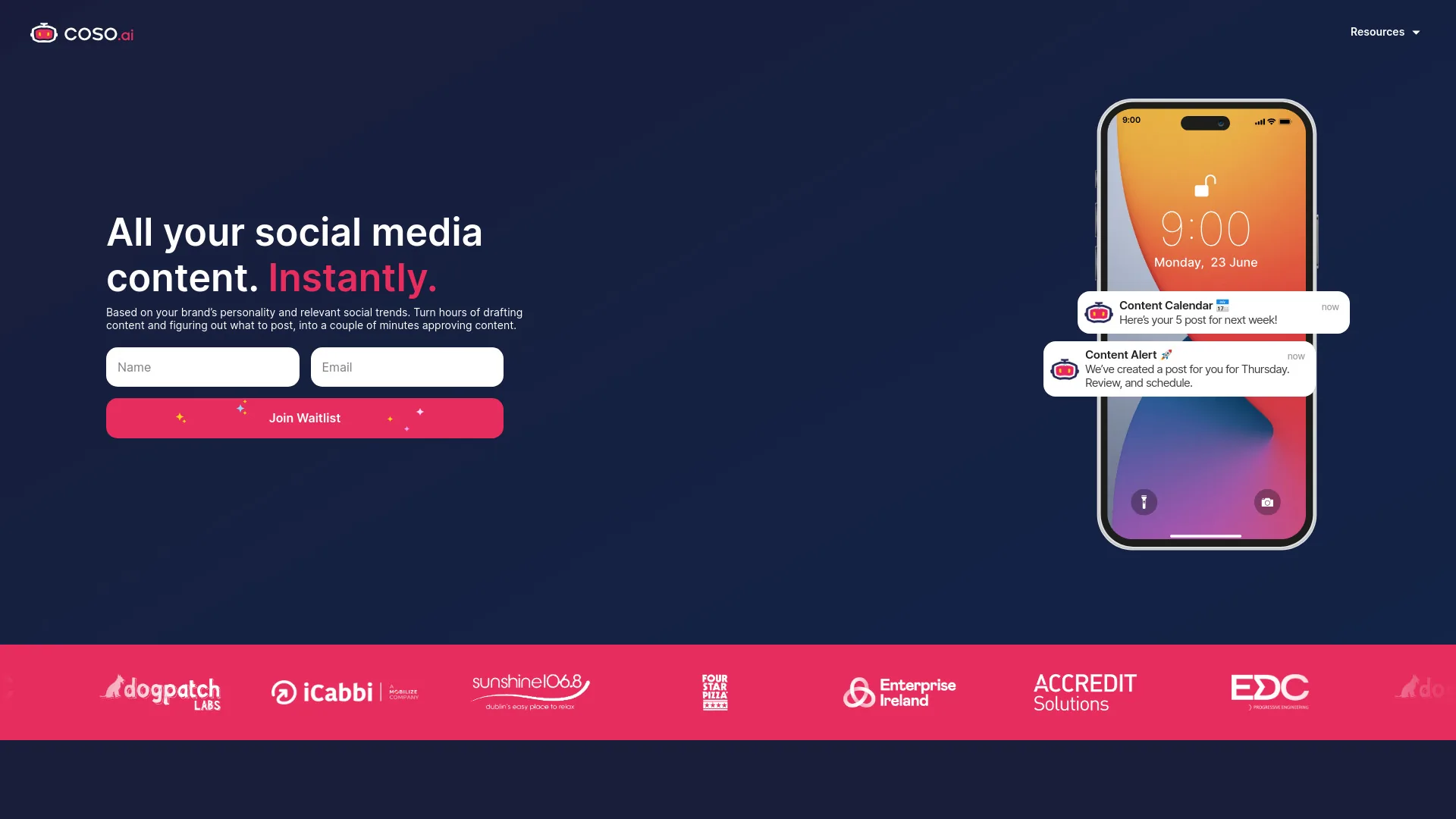 Coso.ai screenshot