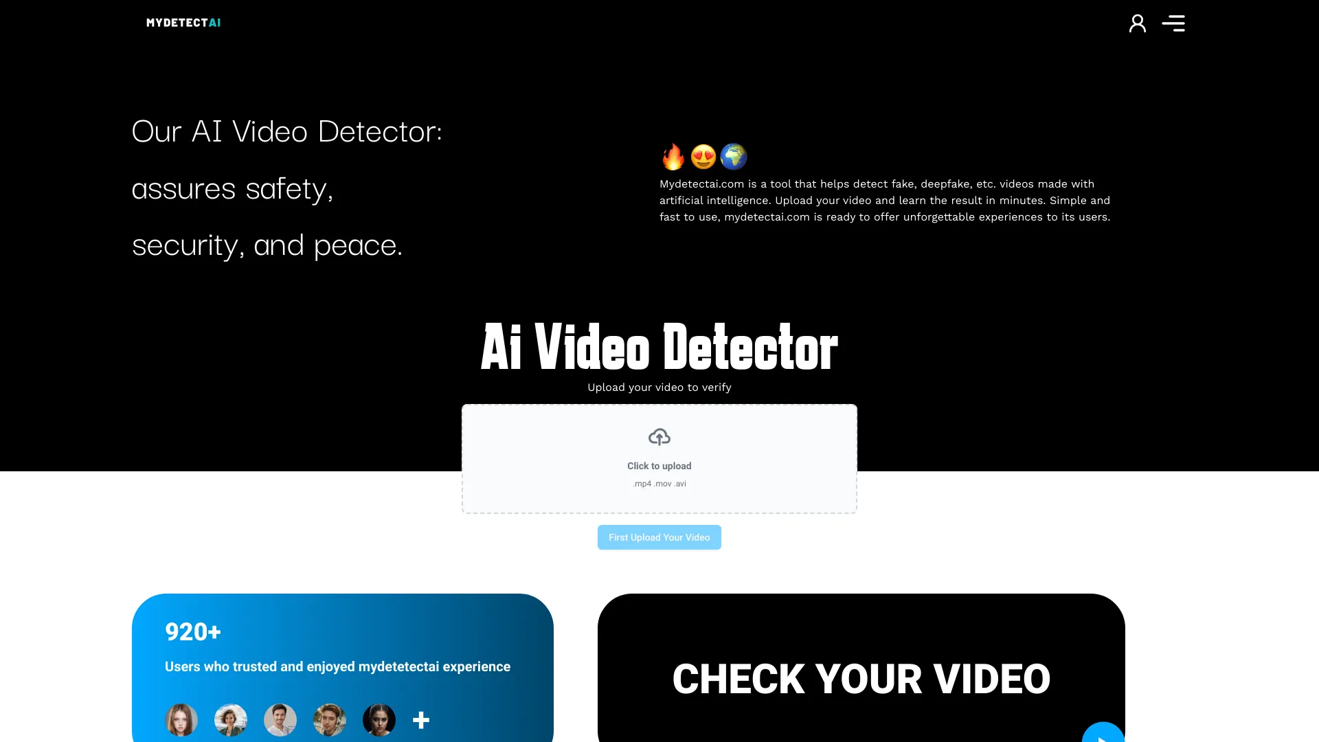 My Detect AI screenshot