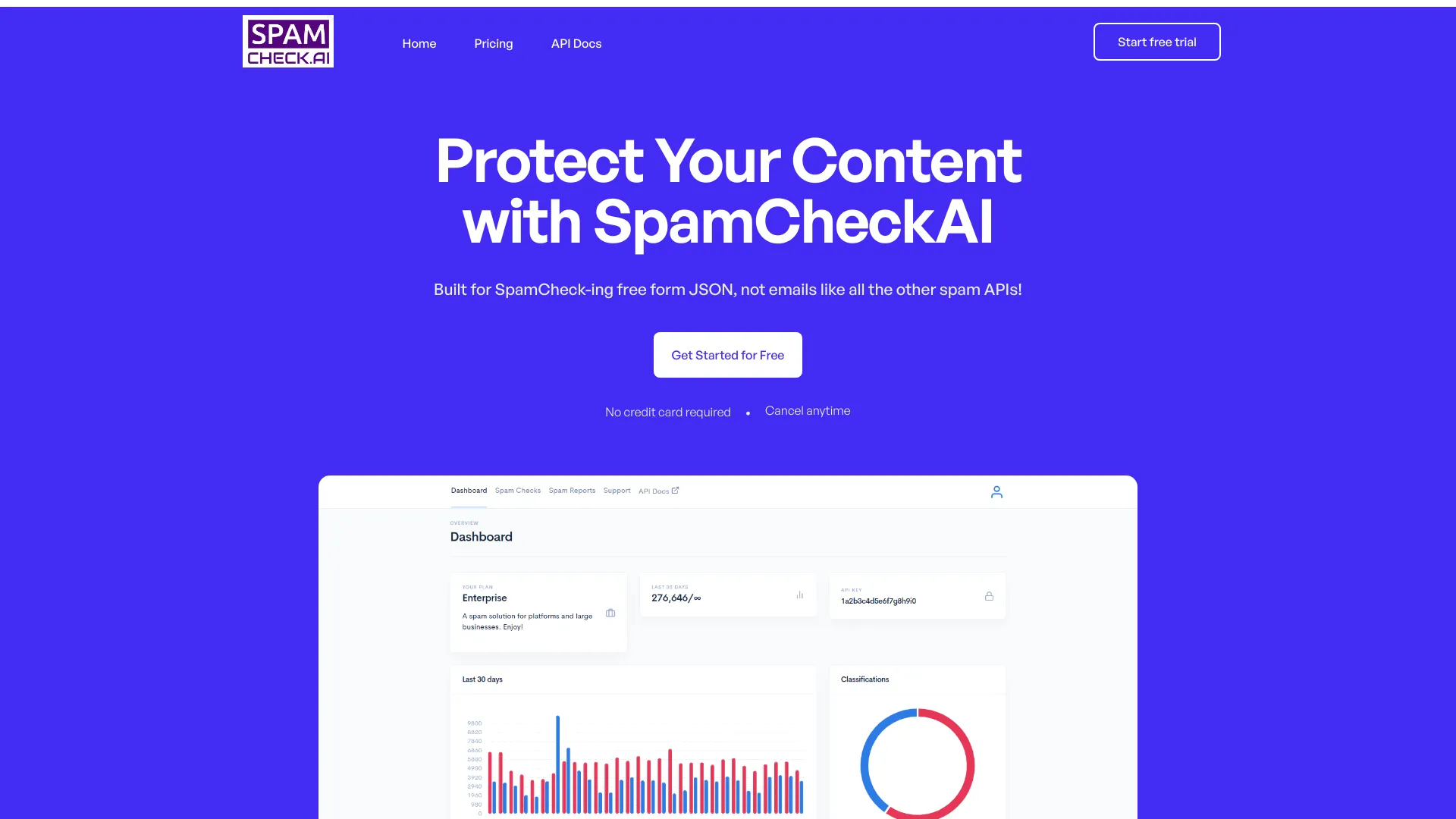 SpamCheckAI screenshot