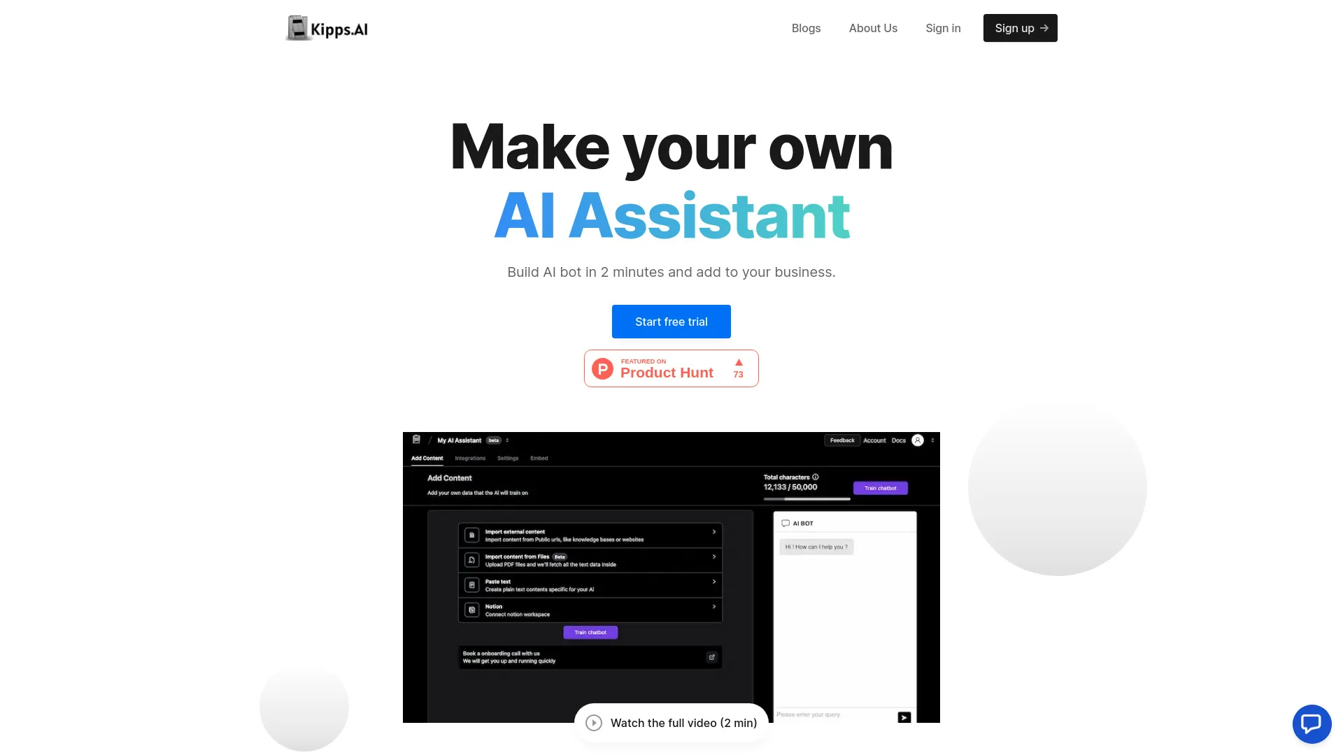 Kipps AI screenshot