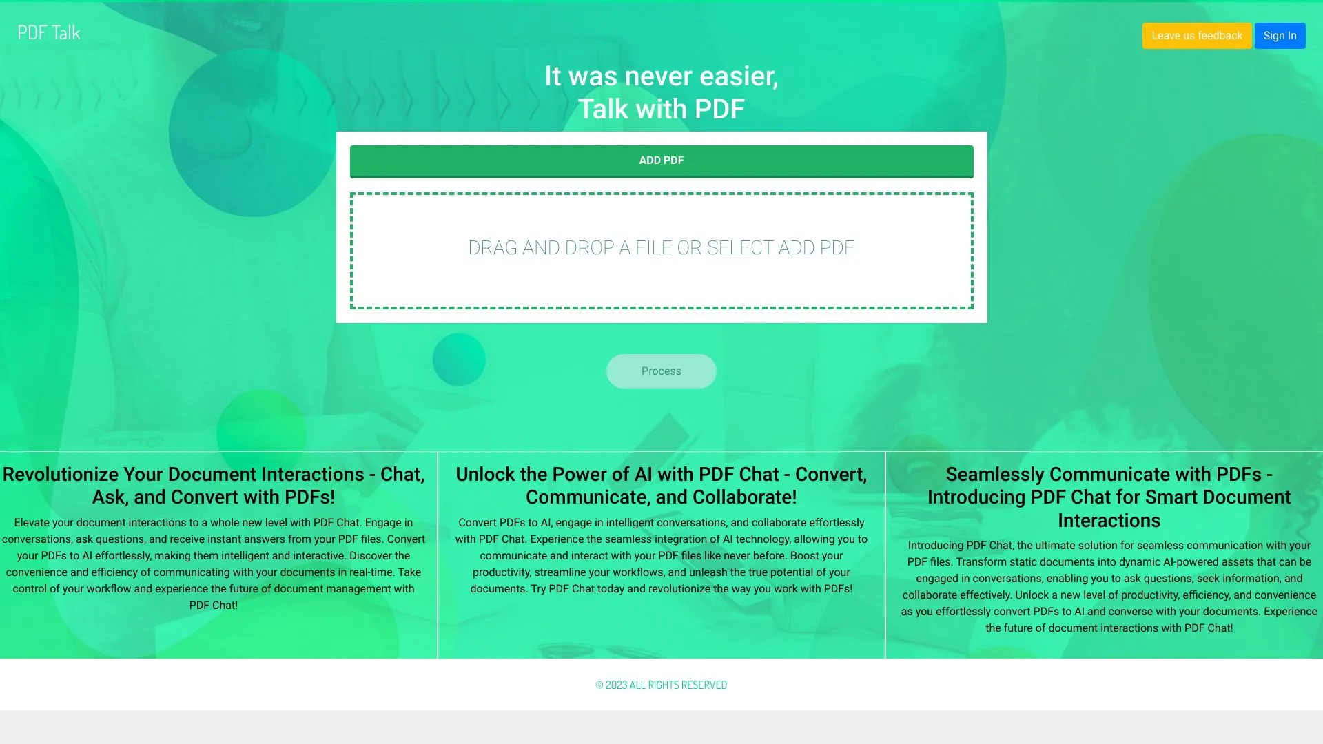 PDF Talk screenshot
