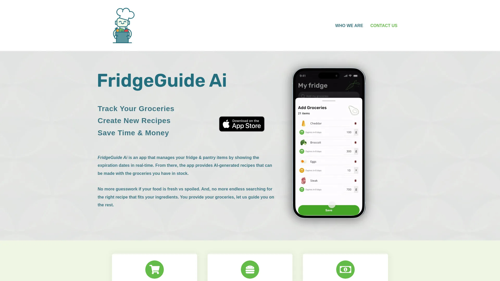 FridgeGuide Ai screenshot