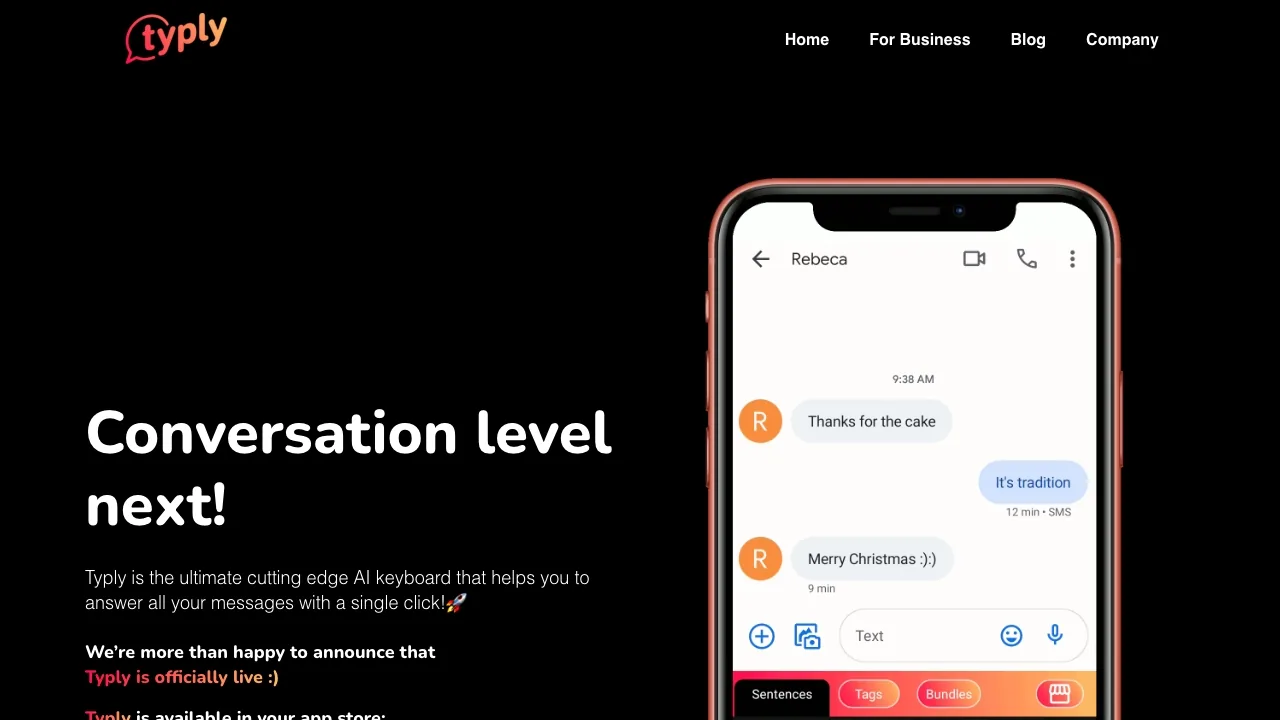 Typly screenshot