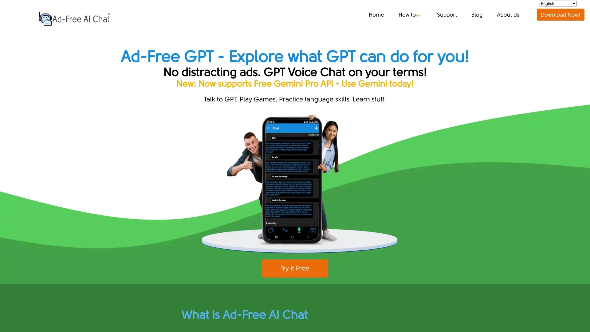Ad-Free AI Chat screenshot