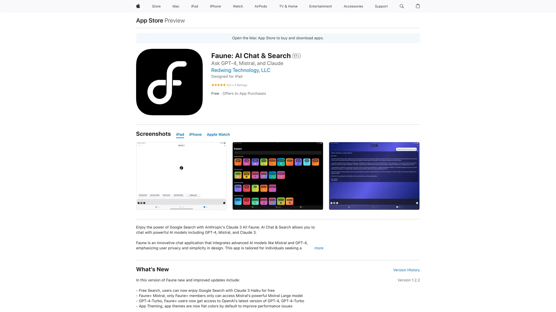 Faune screenshot