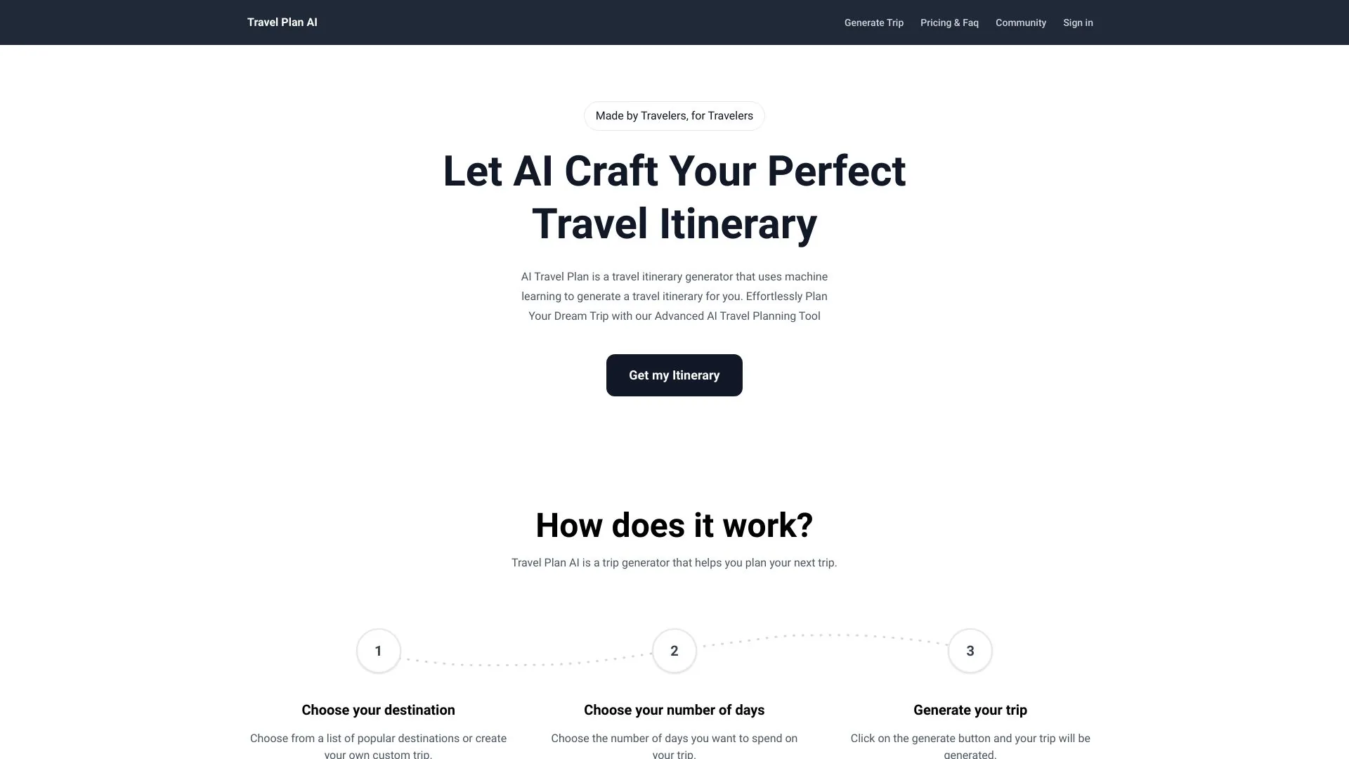 AI旅行计划 screenshot