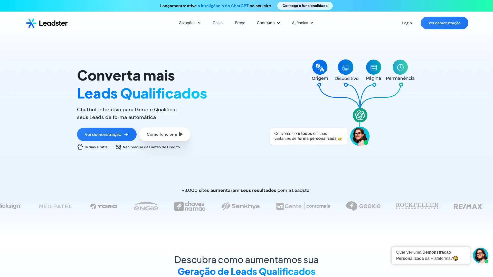Leadster screenshot