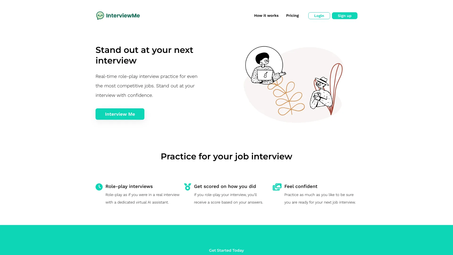 InterviewMe screenshot