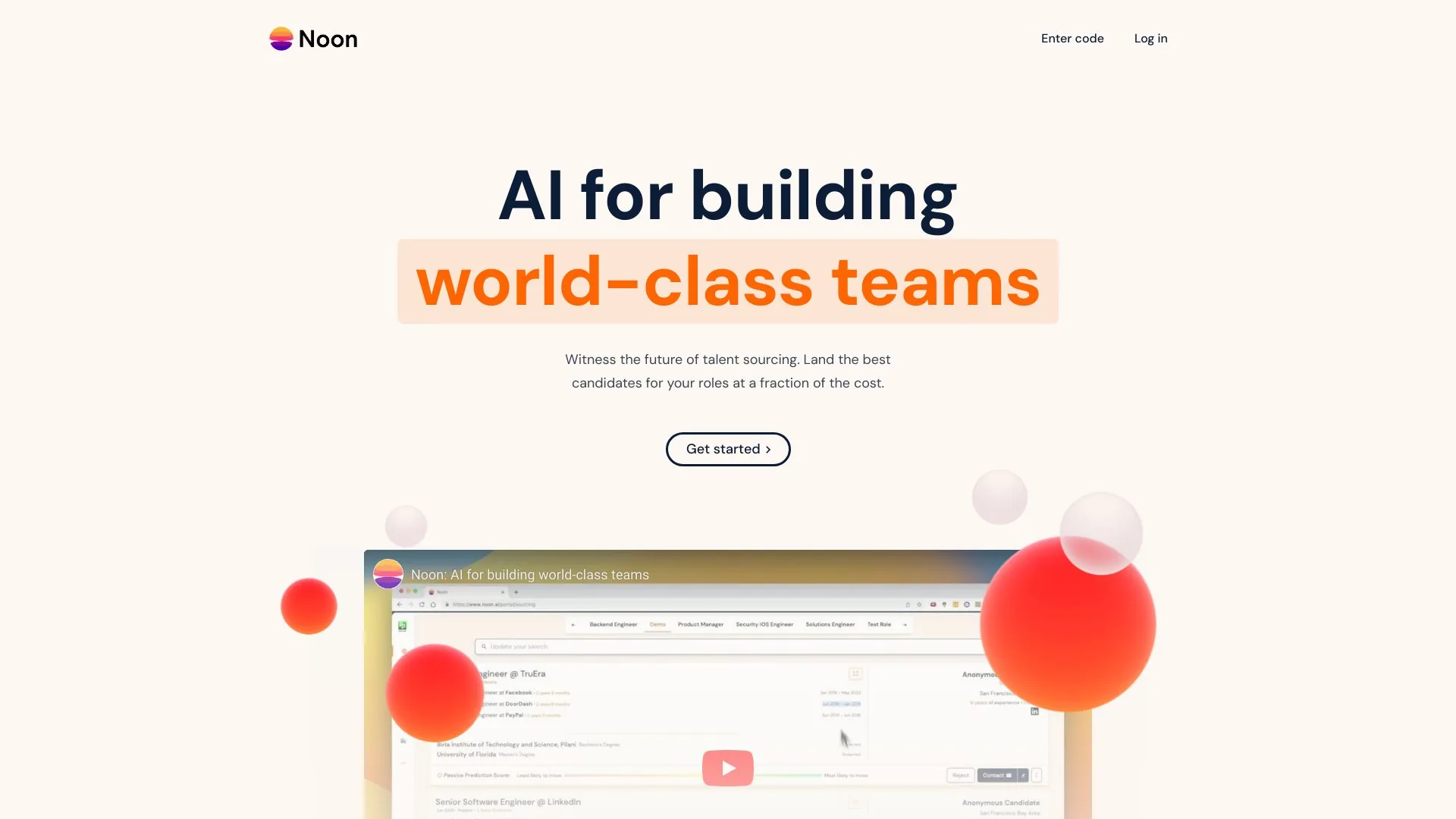 Noon screenshot