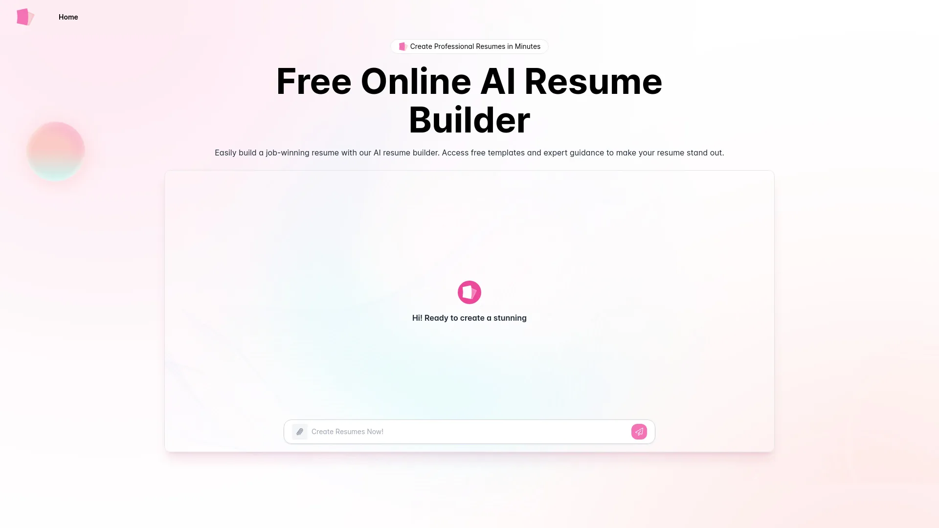 AIResumeBuilder.me: Create Professional Resumes Free Online screenshot