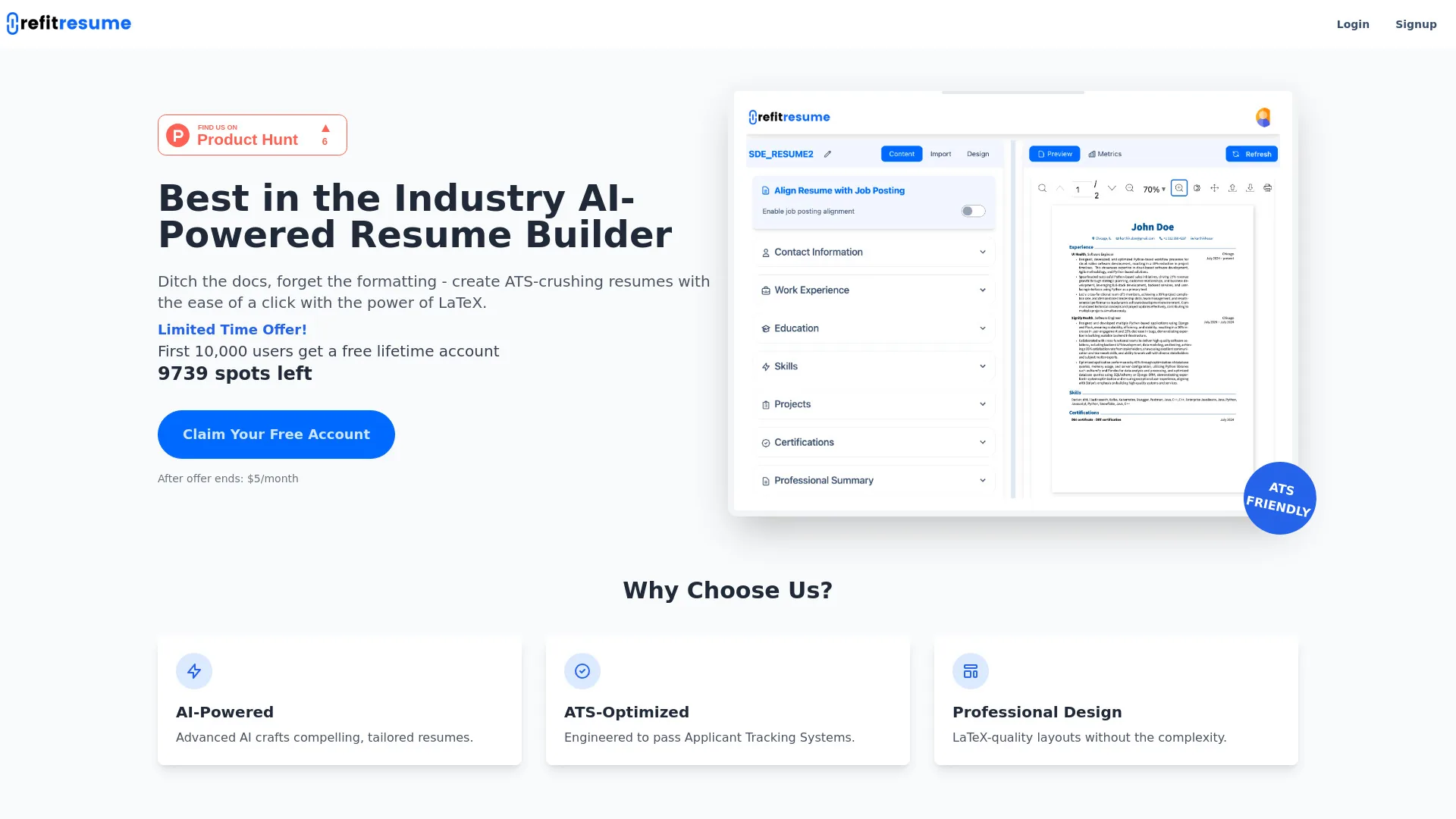 AI Resume Builder screenshot