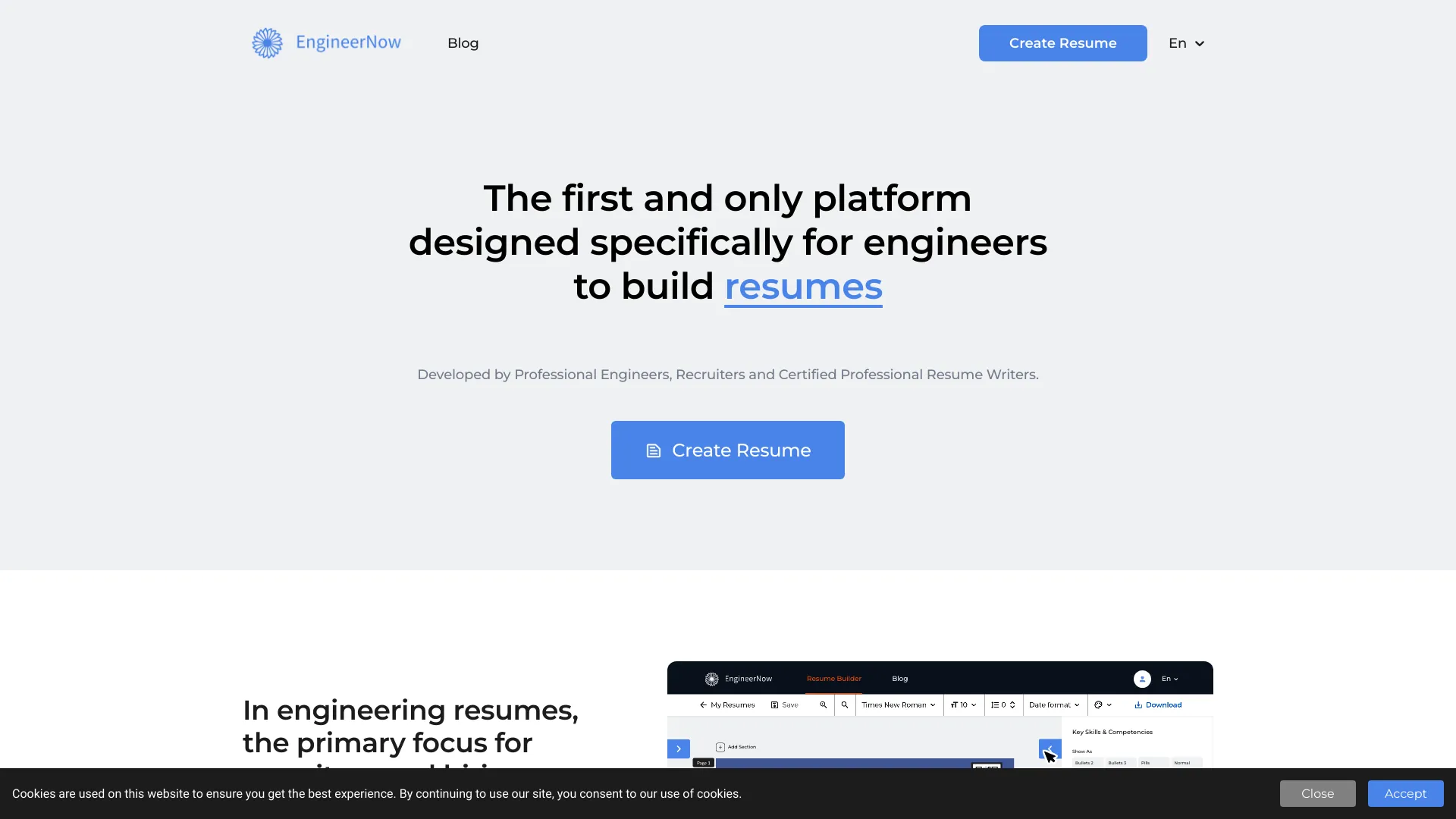 EngineerNow screenshot