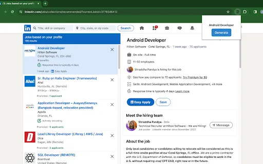 JobSyncAI screenshot