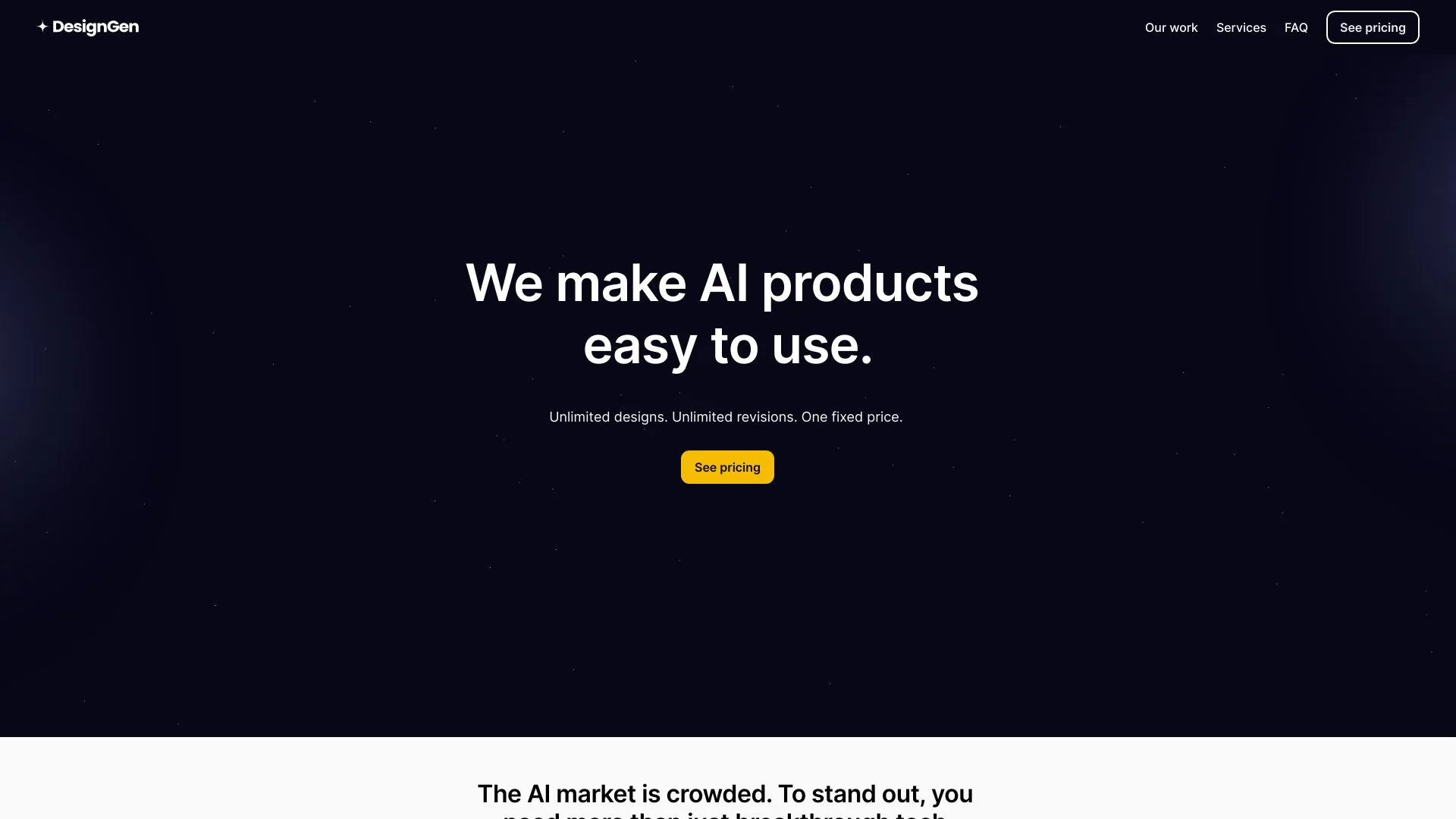 DesignGen screenshot