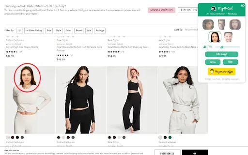 VirtuFit screenshot