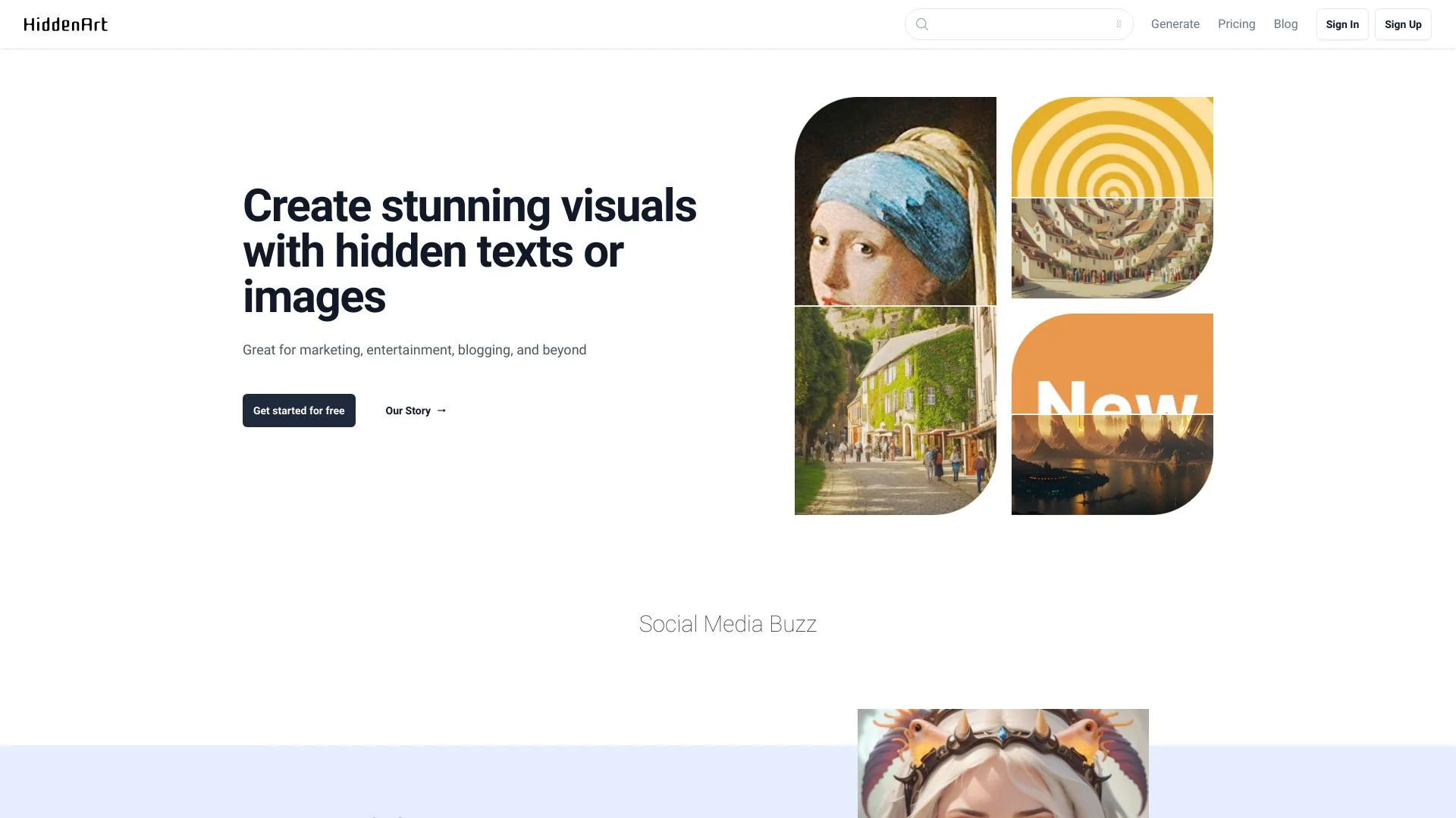 HiddenArt.AI screenshot