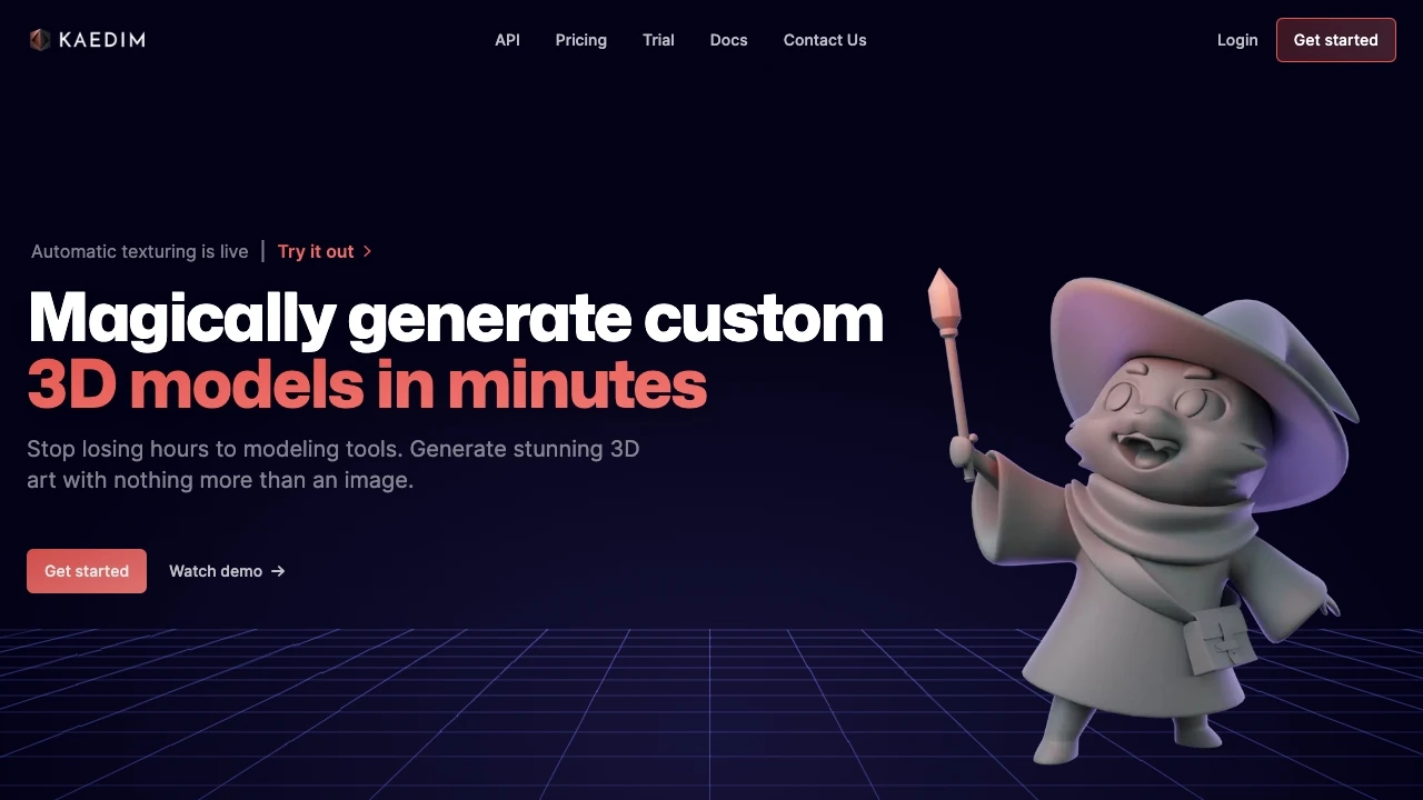 Kaedim screenshot