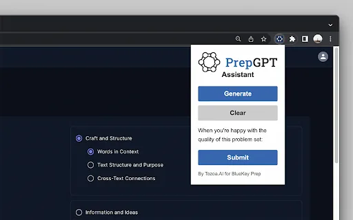PrepGPT screenshot