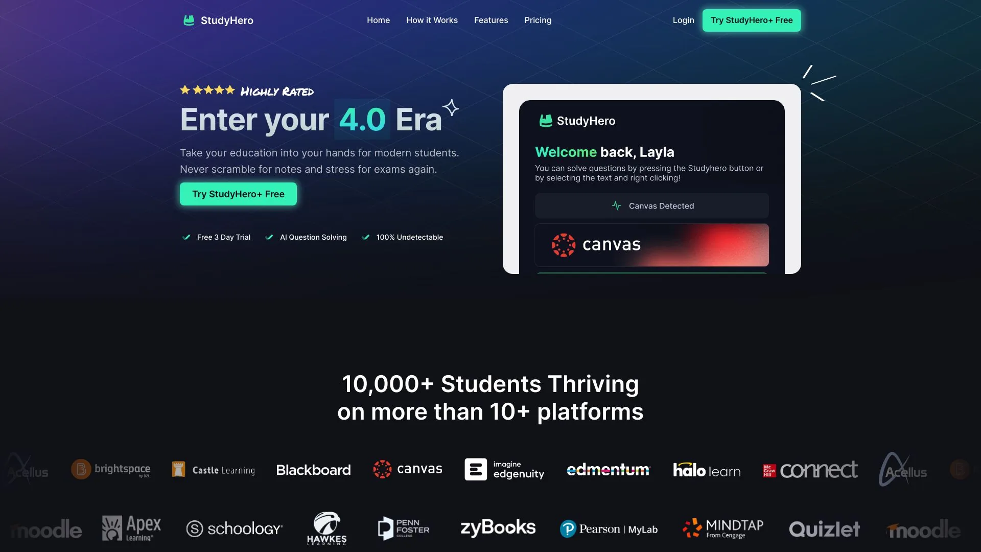 Study Hero screenshot