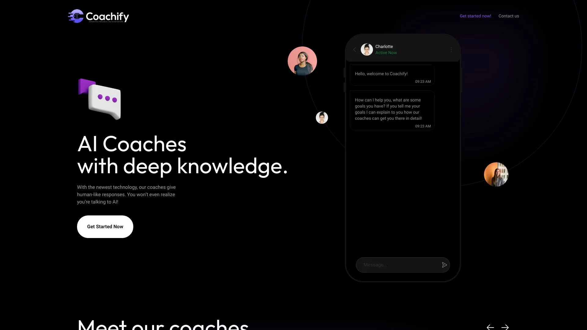 Coachify screenshot