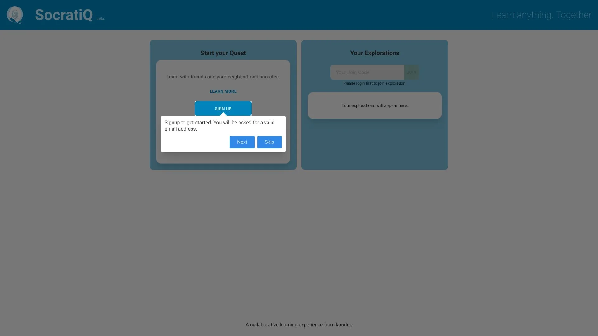 SocratiQ screenshot
