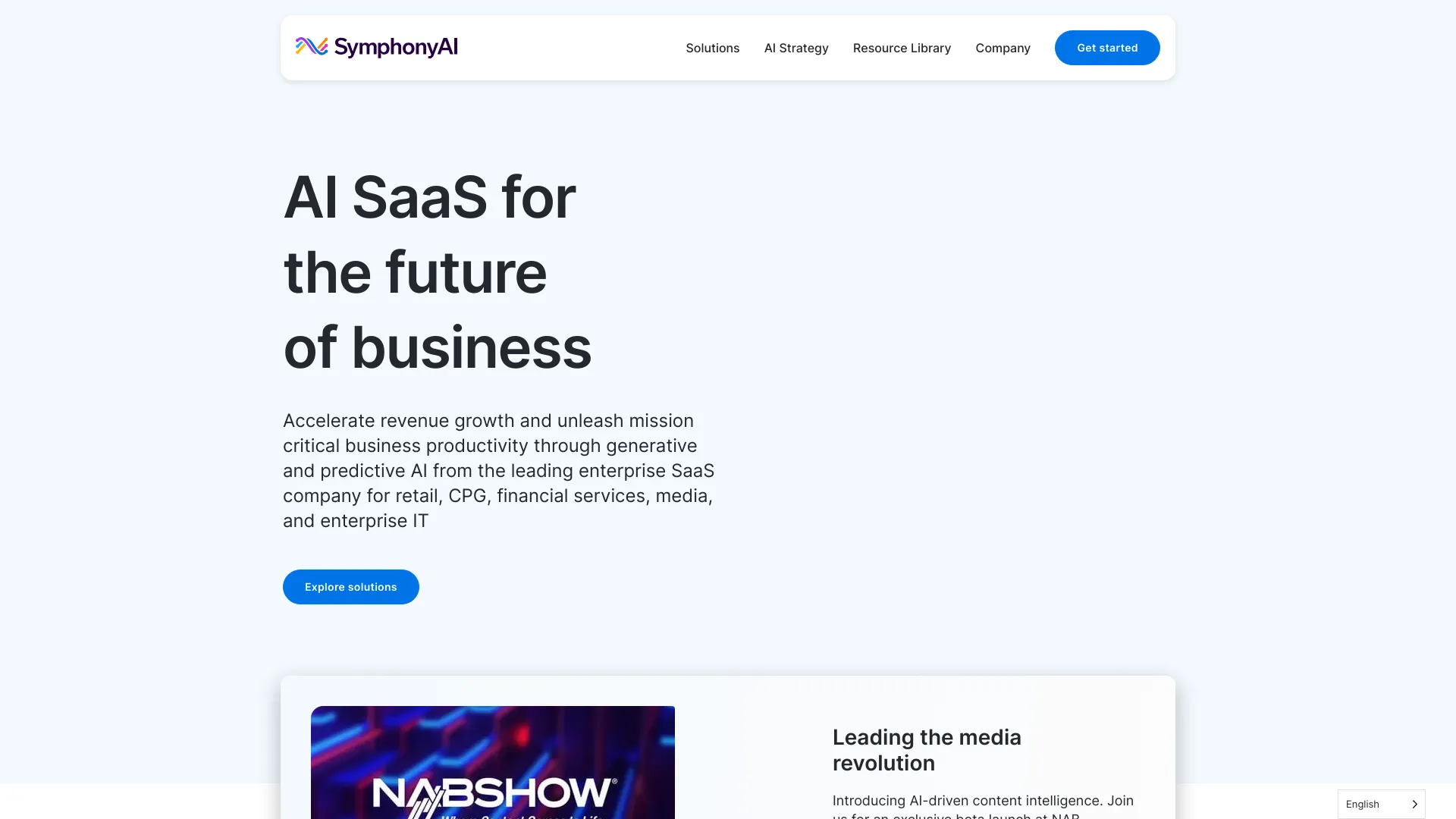 SymphonyAI screenshot
