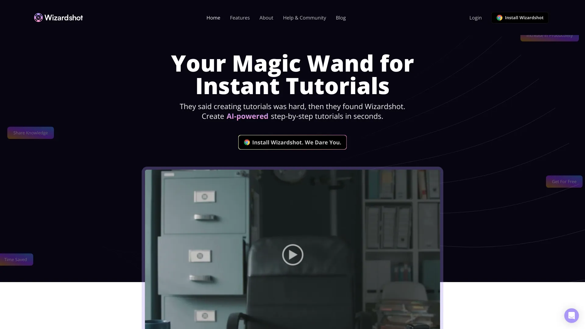Wizardshot screenshot
