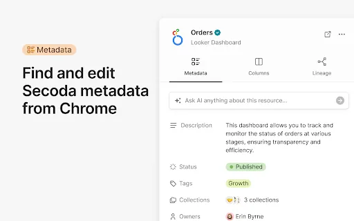 Secoda screenshot