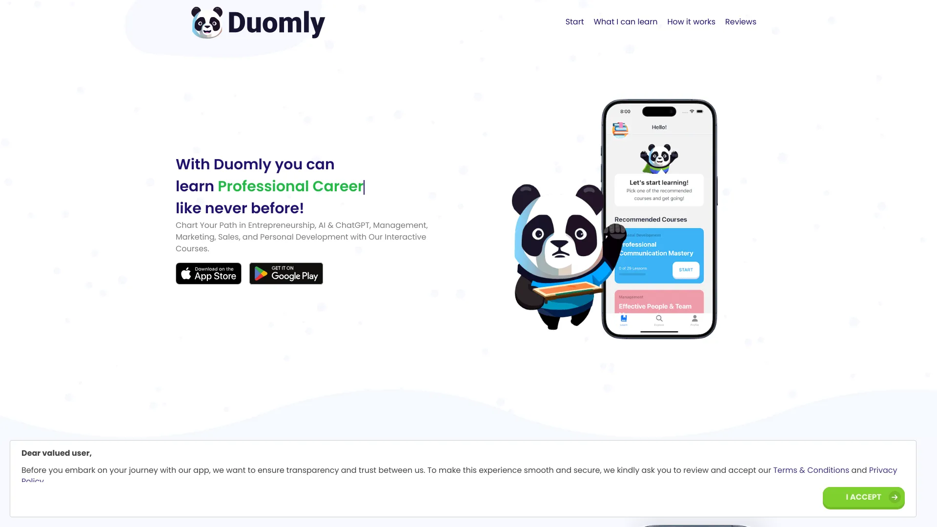 Duomly screenshot