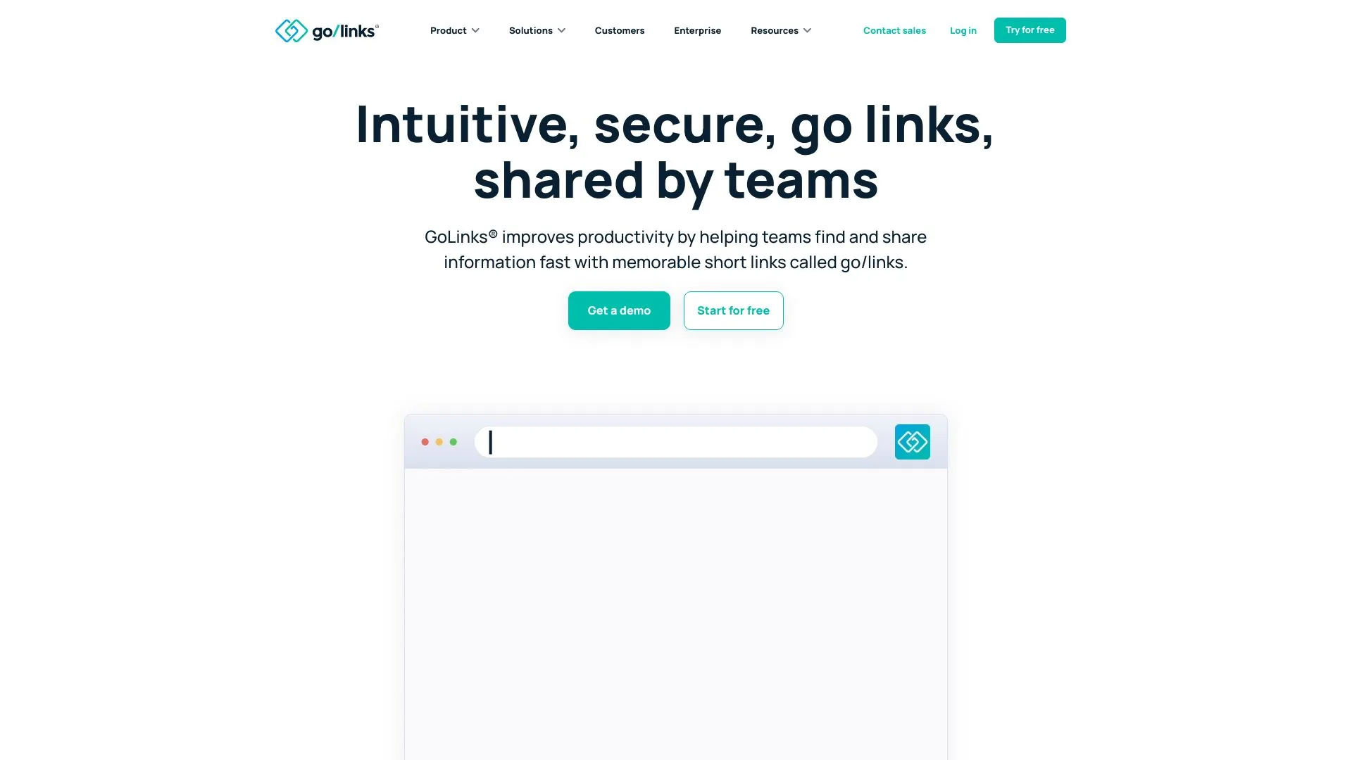 GoLinks screenshot