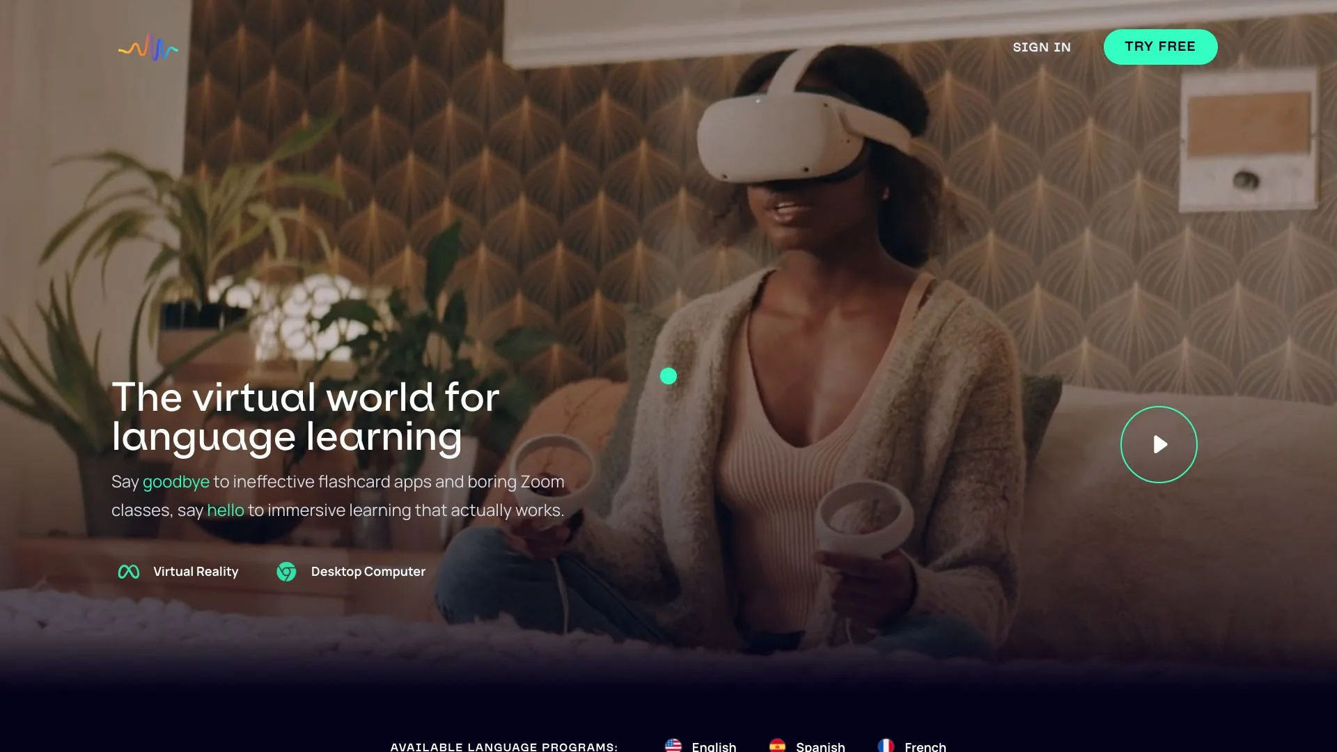 Immerse screenshot
