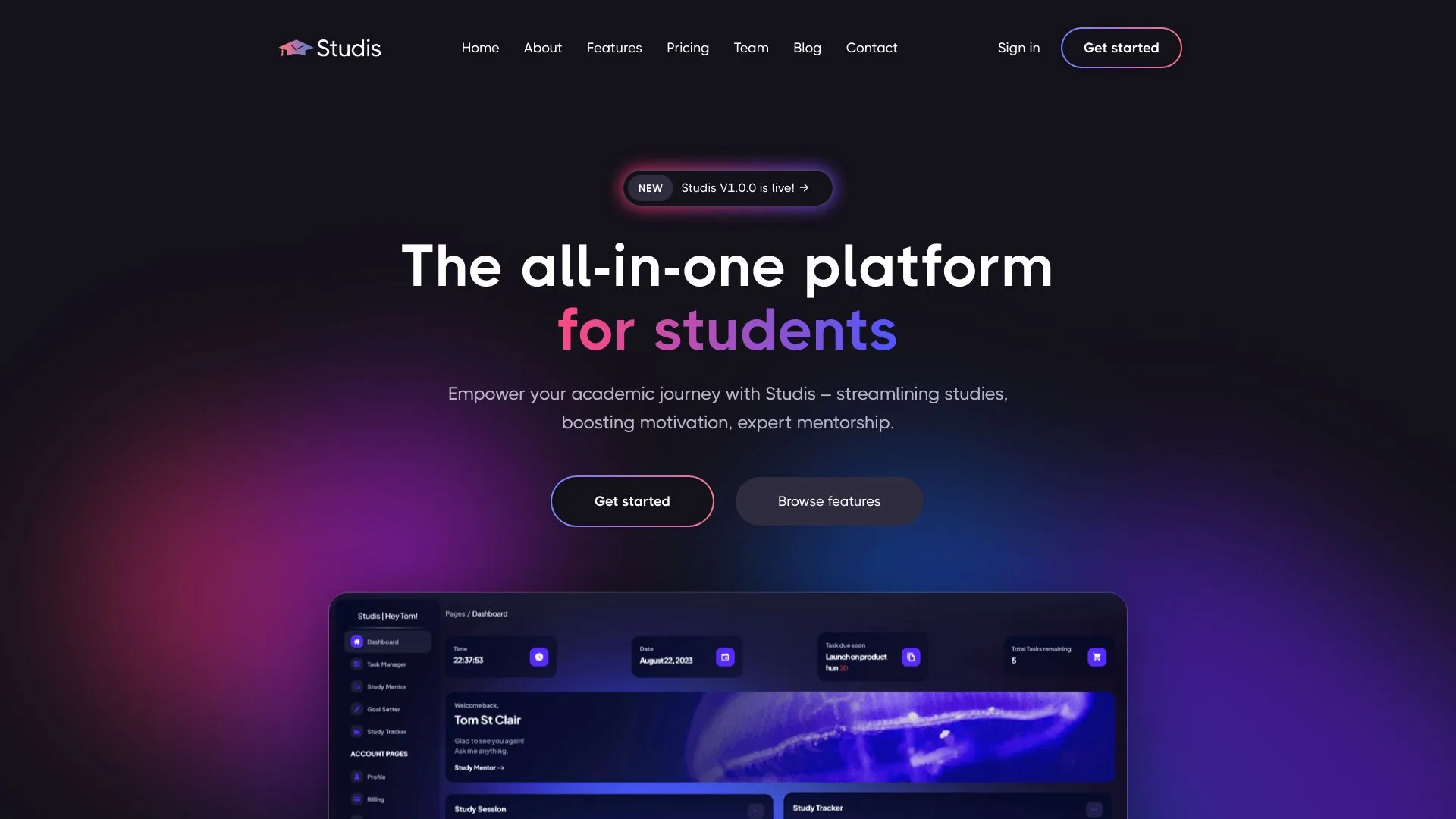 Studis screenshot