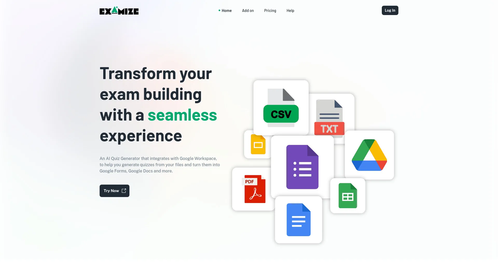 Examize screenshot