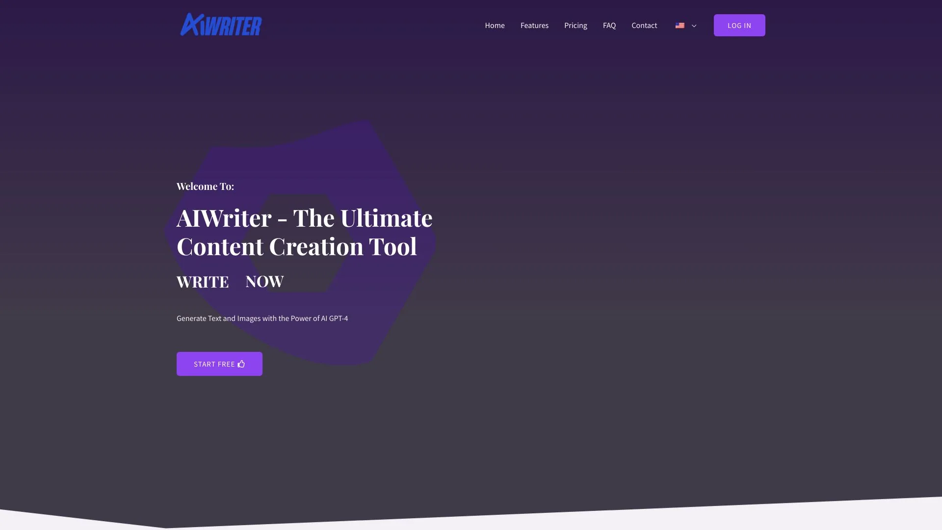 AI Writer screenshot