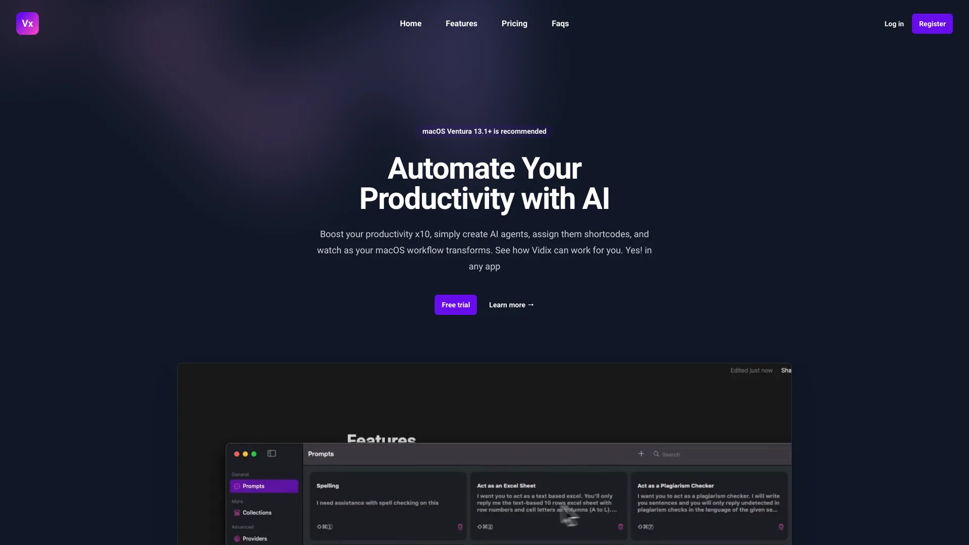 Vidix screenshot