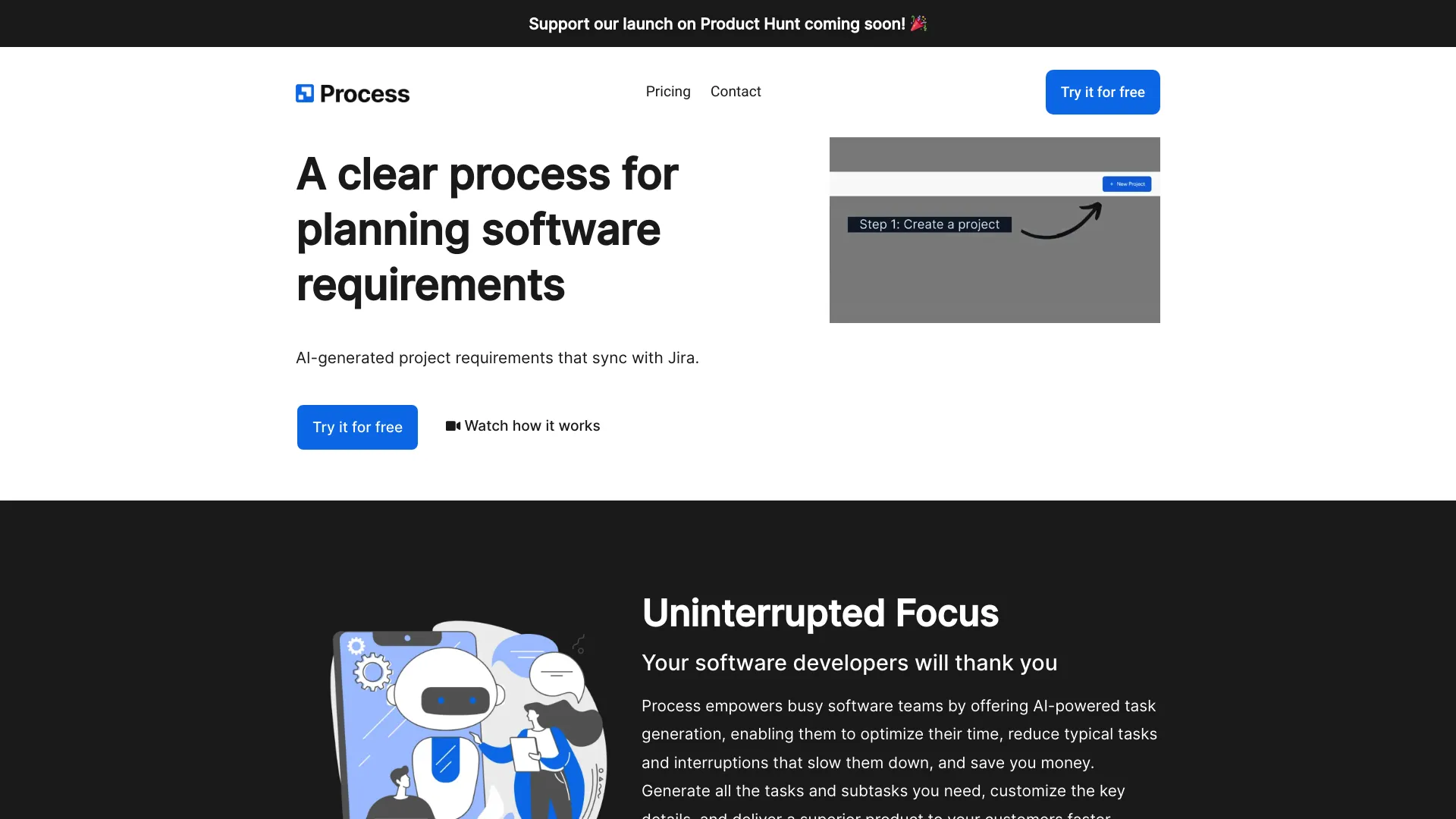 Process - AI Powered Task Generation screenshot