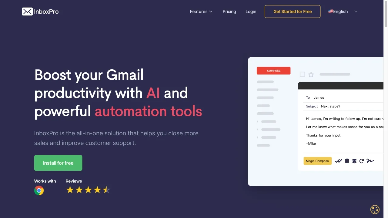 InboxPro screenshot