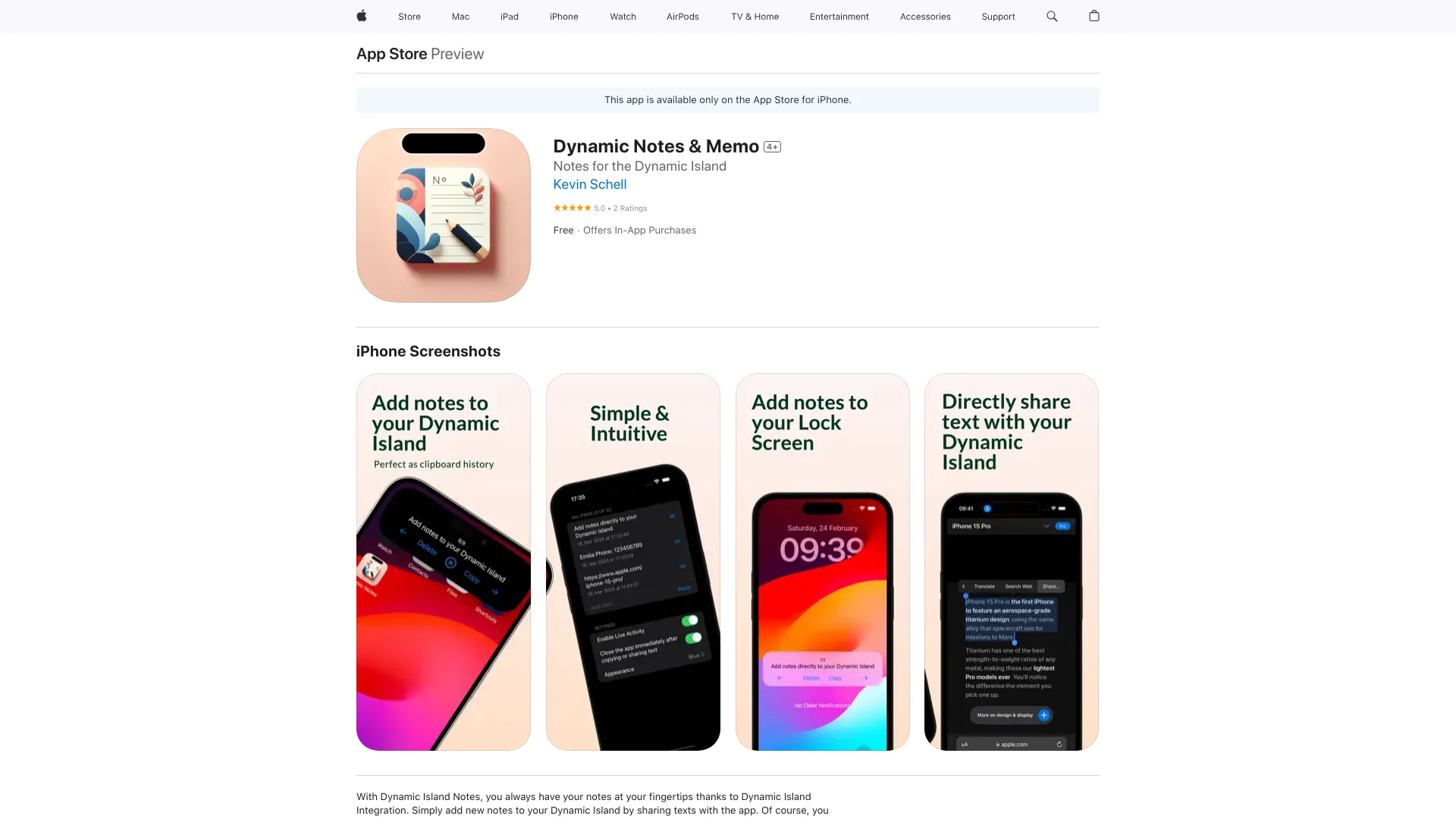 Dynamic Notes & Memo screenshot