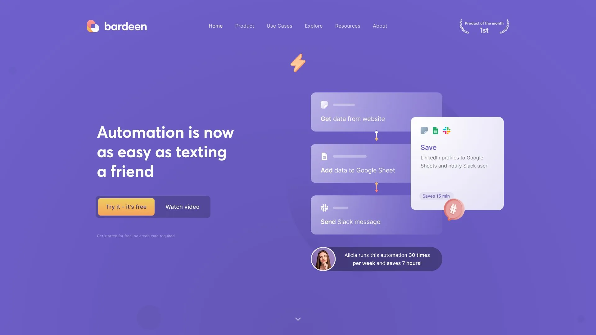 Bardeen.ai screenshot