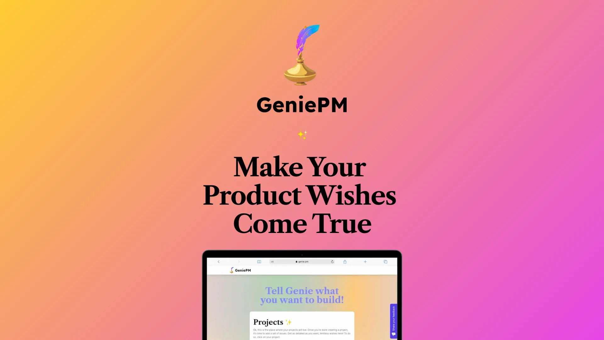 GeniePM screenshot