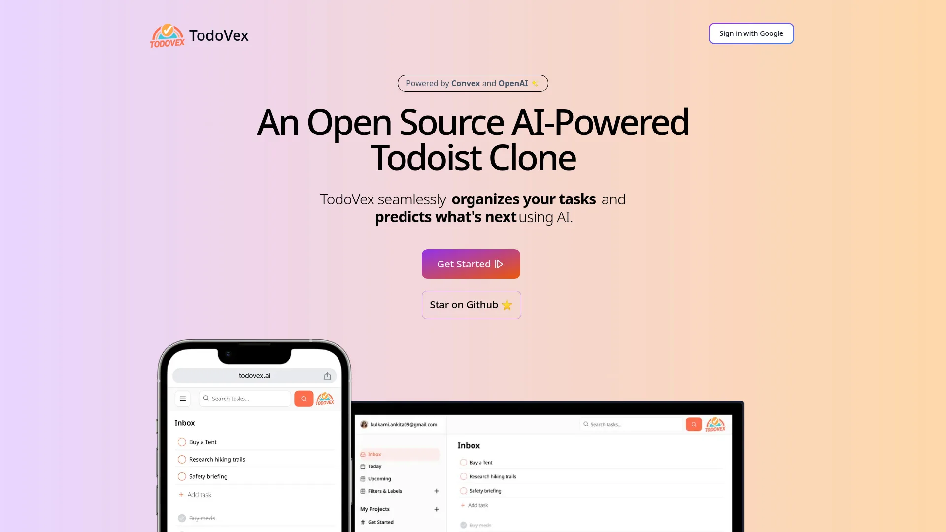 ToDoVex screenshot