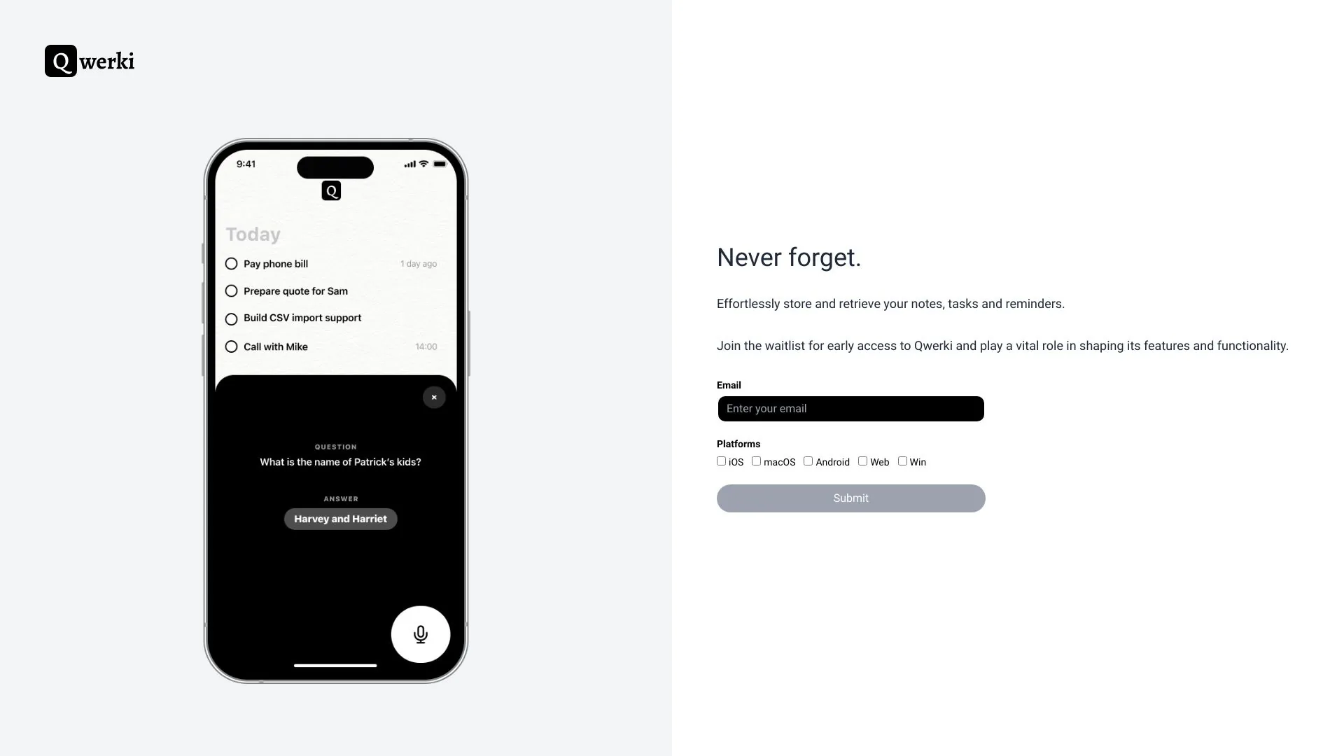 Qwerki screenshot